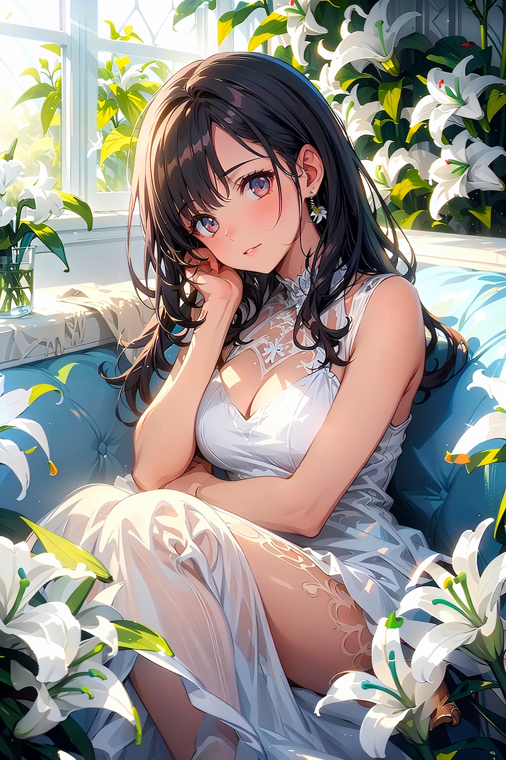 🌺花とトパーズちゃん🌺