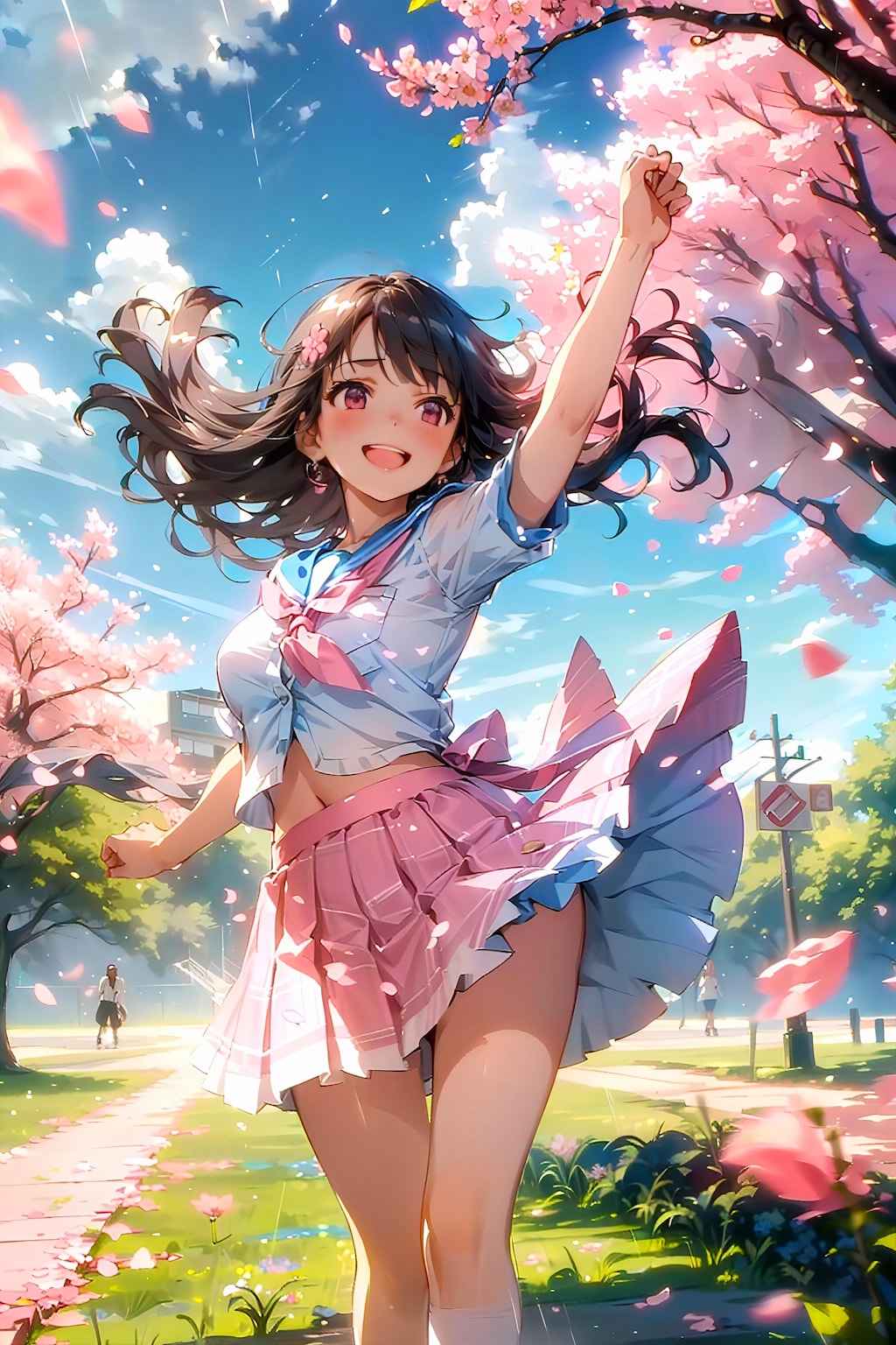 🌺花とトパーズちゃん🌺