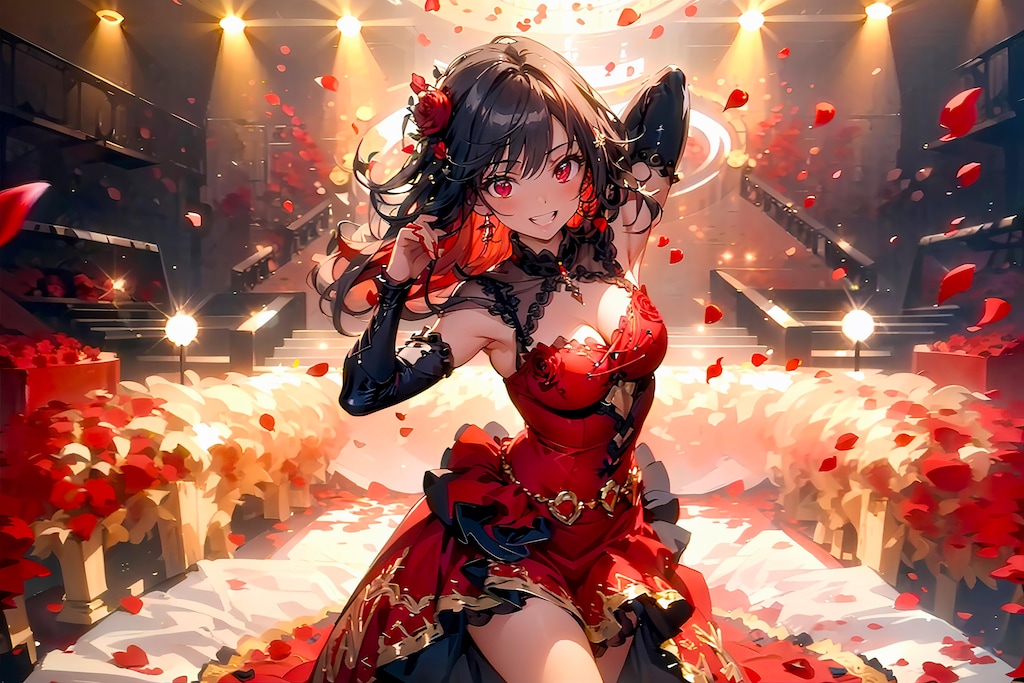 🌺花とトパーズちゃん🌺