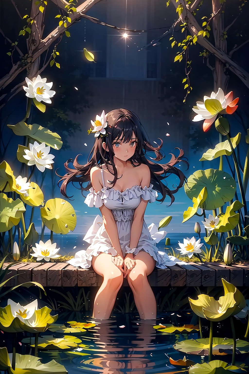 🌺花とトパーズちゃん🌺