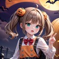 しぐれうい(9さい)ハロウィン🎃 2枚目