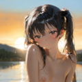 少女に出会った 4枚目