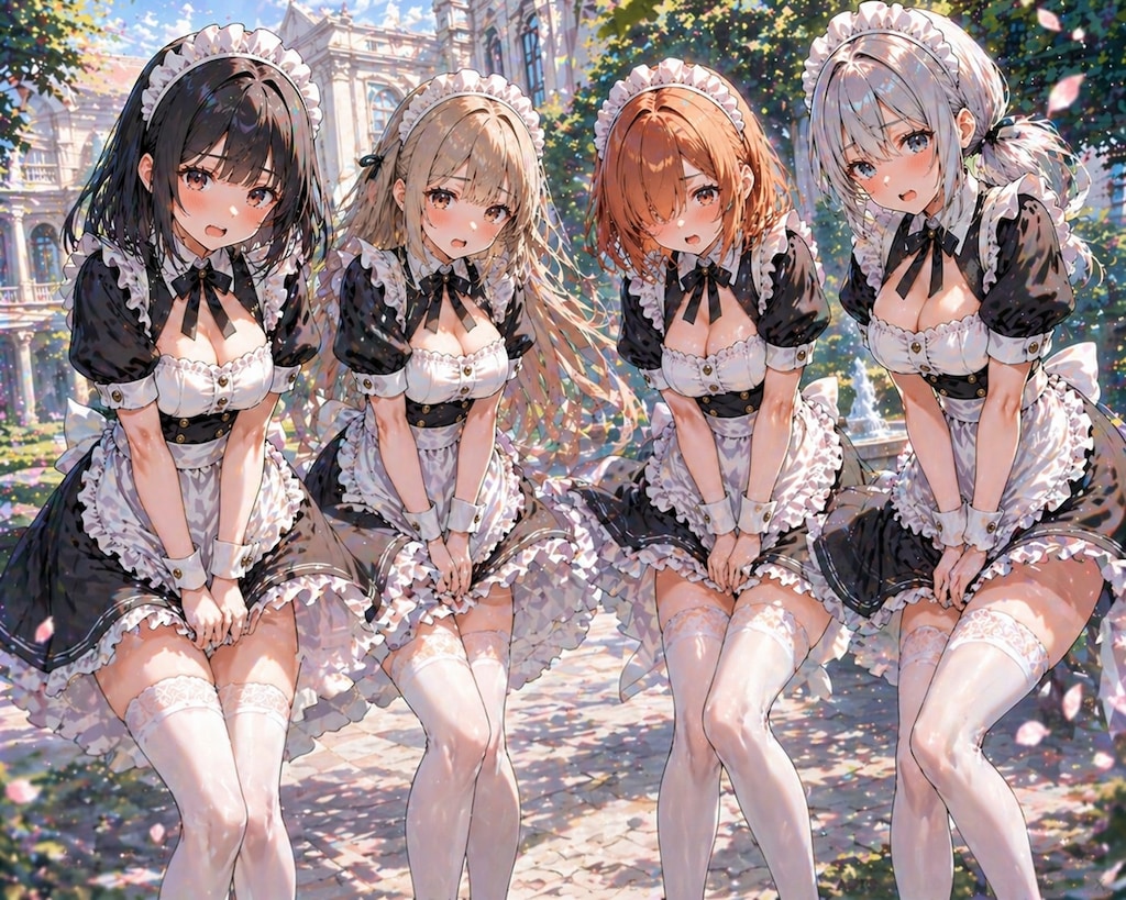 メイドたちと過ごす甘々な生活