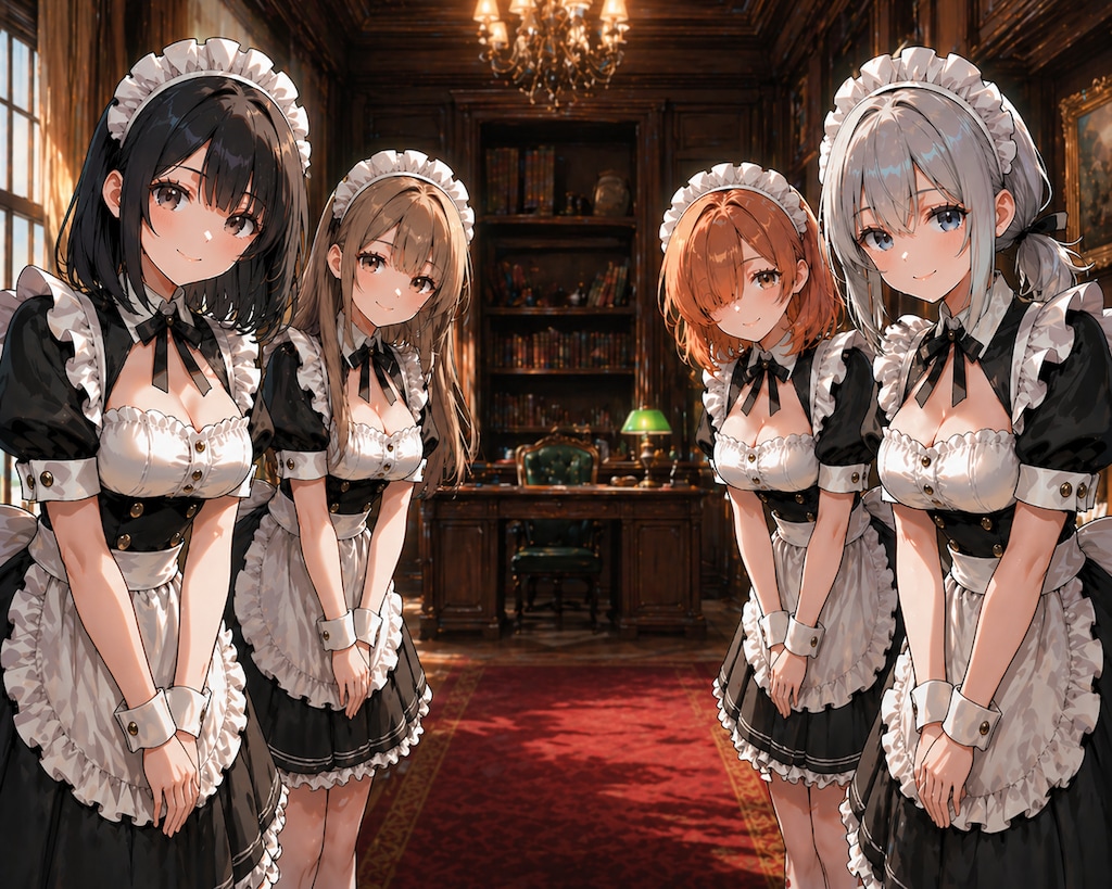 メイドたちと過ごす甘々な生活