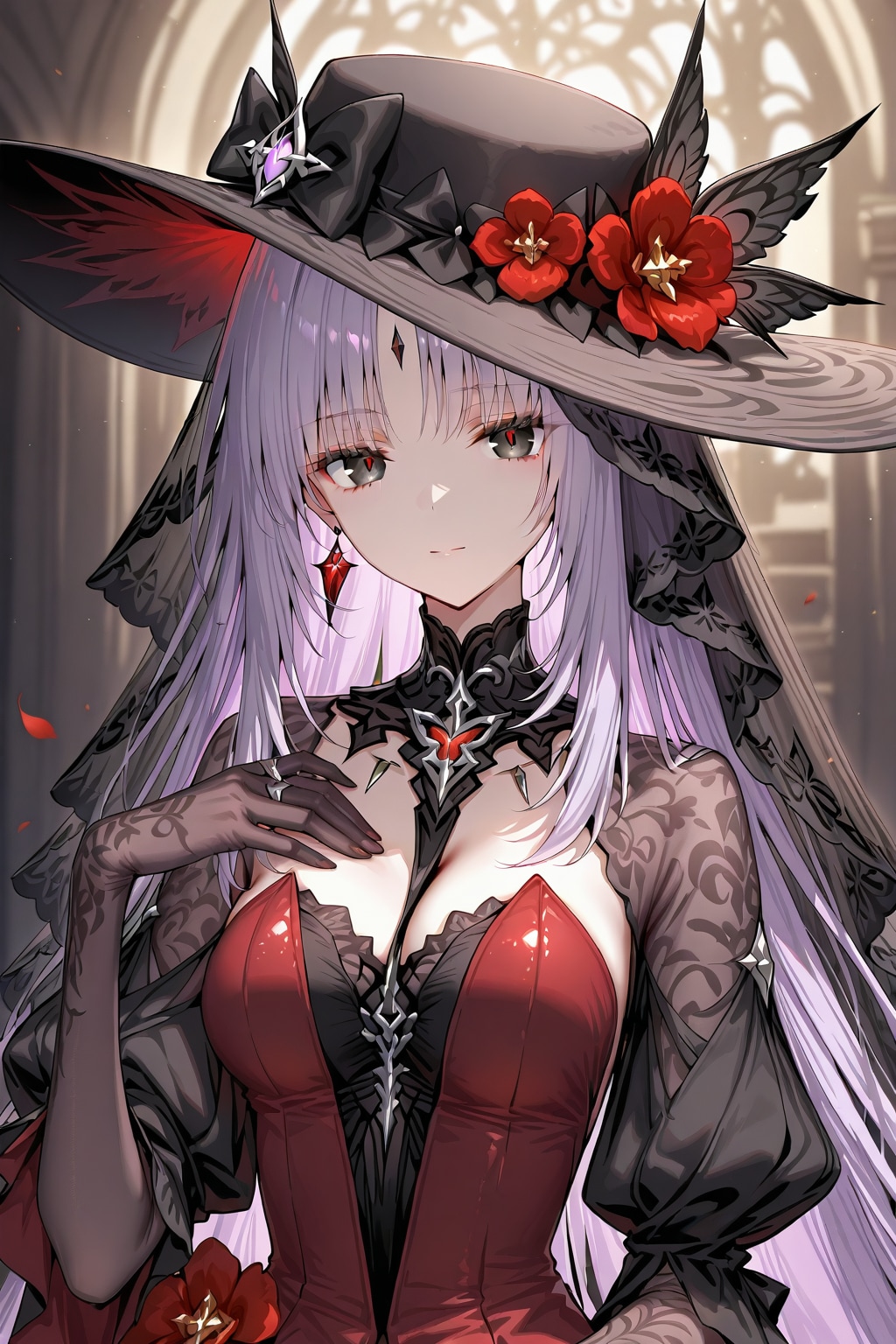 黒の似合う女