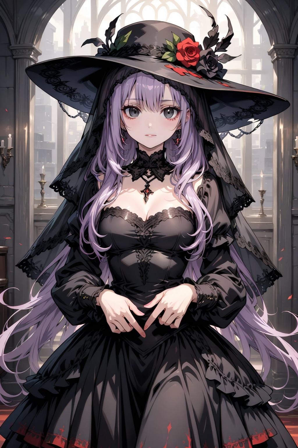 黒の似合う女
