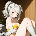 お風呂とミリー 4枚目
