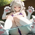 お風呂とミリー 10枚目