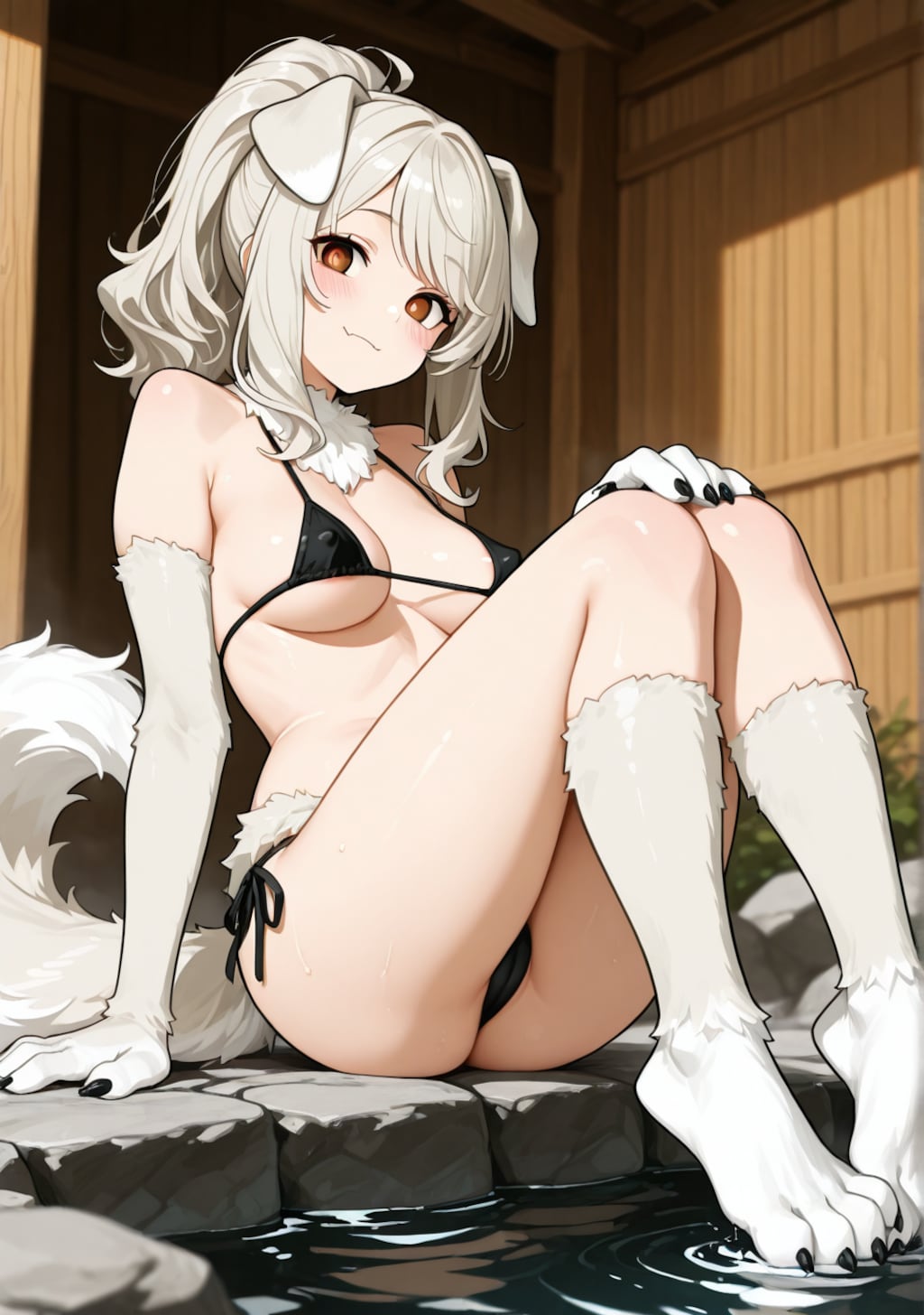 お風呂とミリー