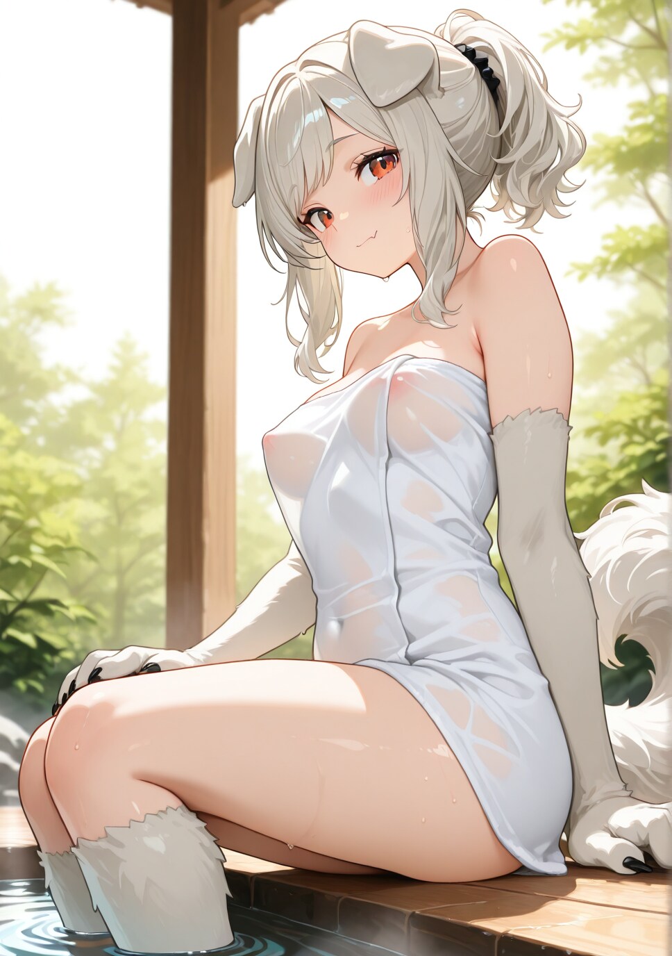 お風呂とミリー
