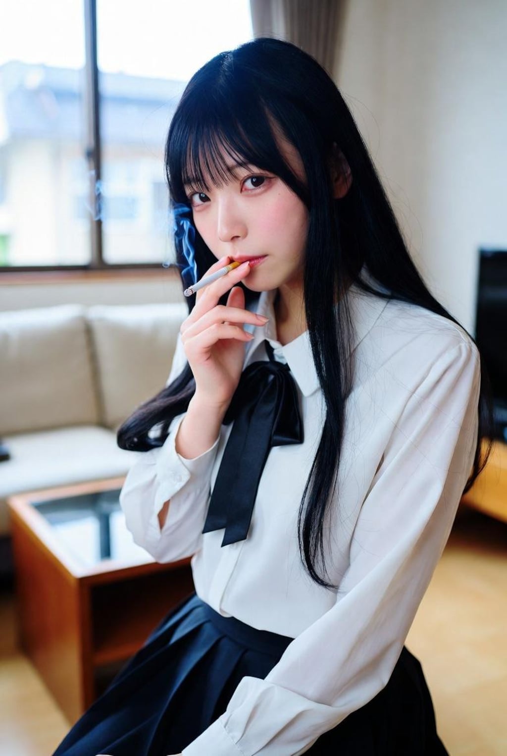 咥え