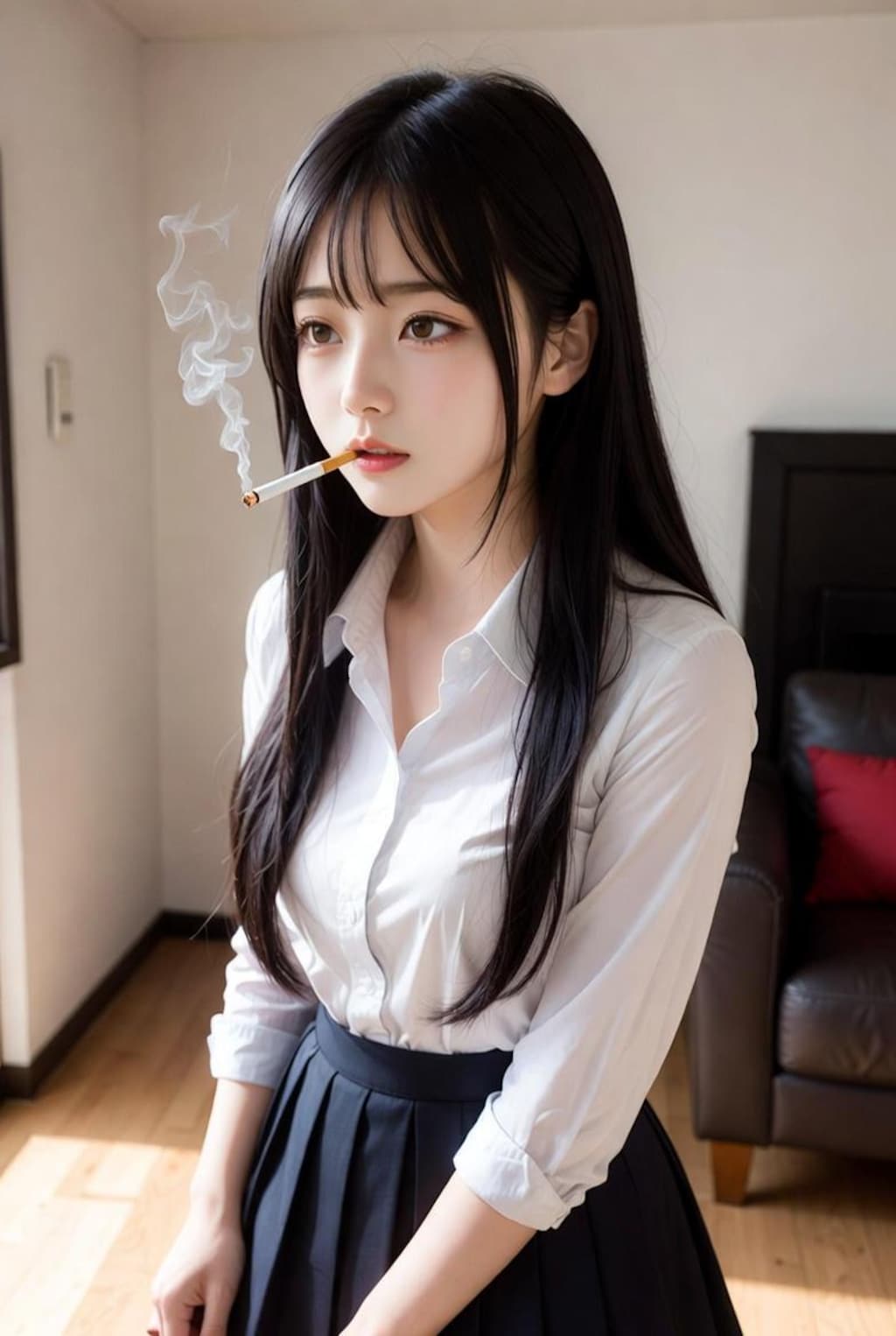 咥え