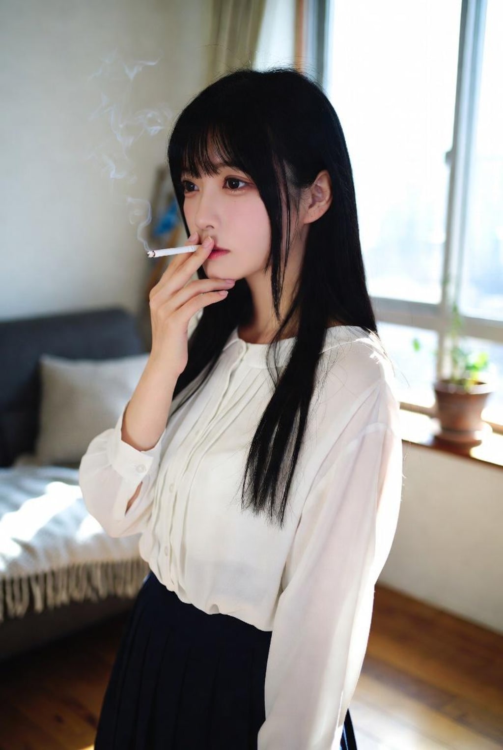 咥え