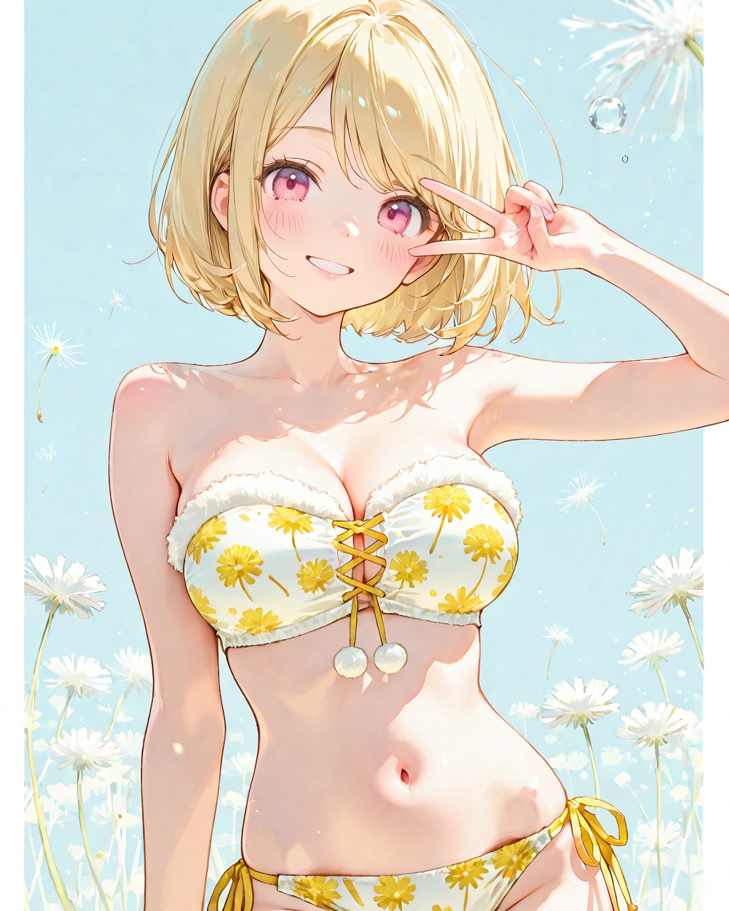 たんぽぽ水着