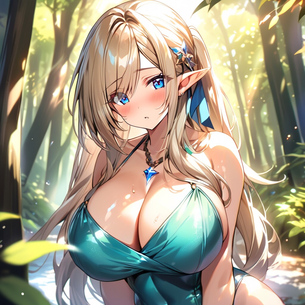 水辺のエルフ