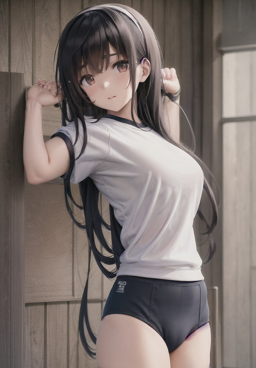 体操服の女の子