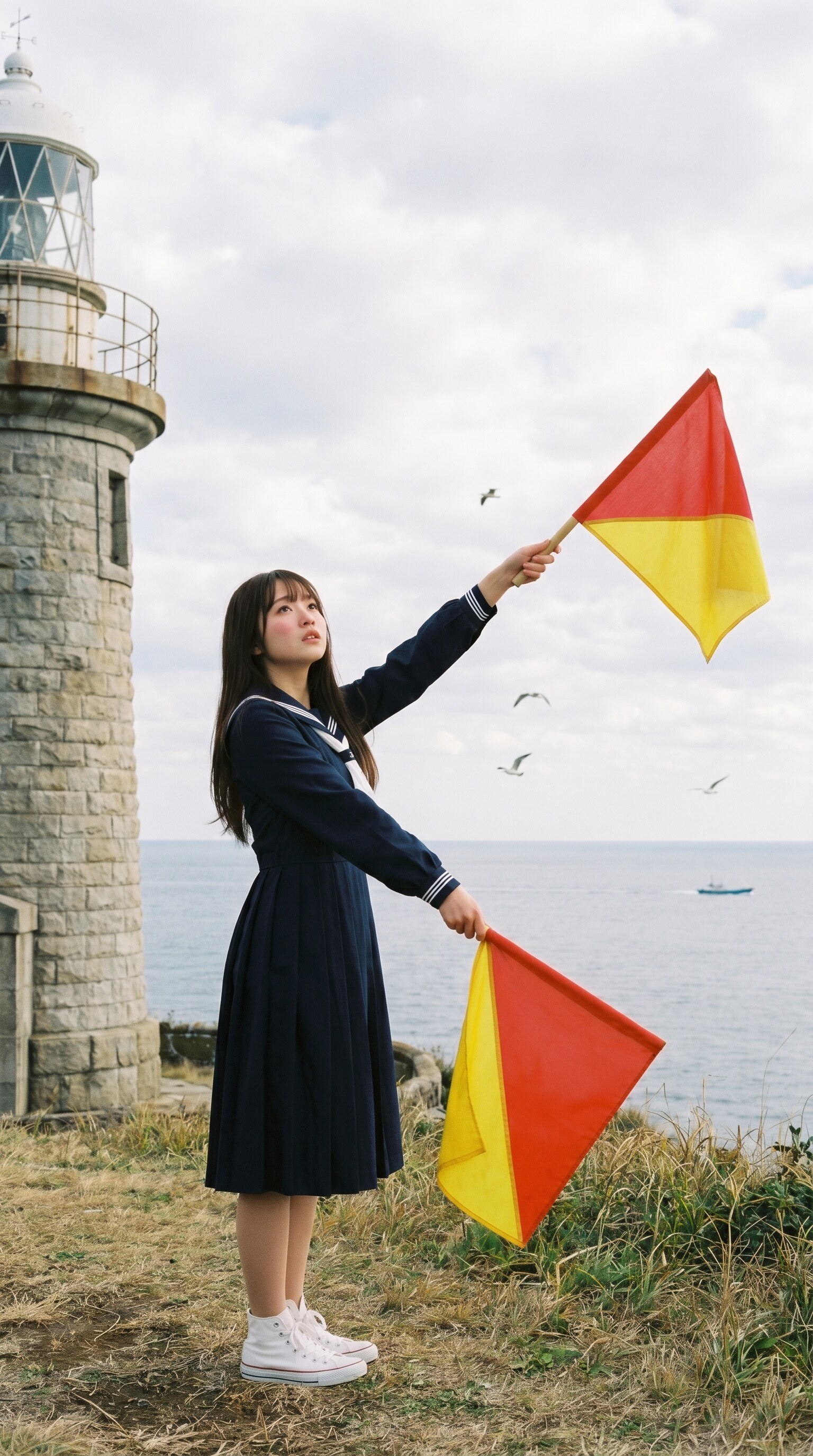 Signals Across the Quiet Sea | の人気AIイラスト・グラビア