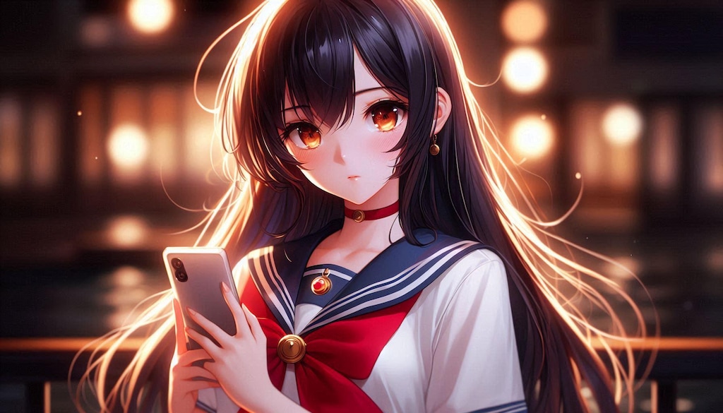 舞台上の女子高生