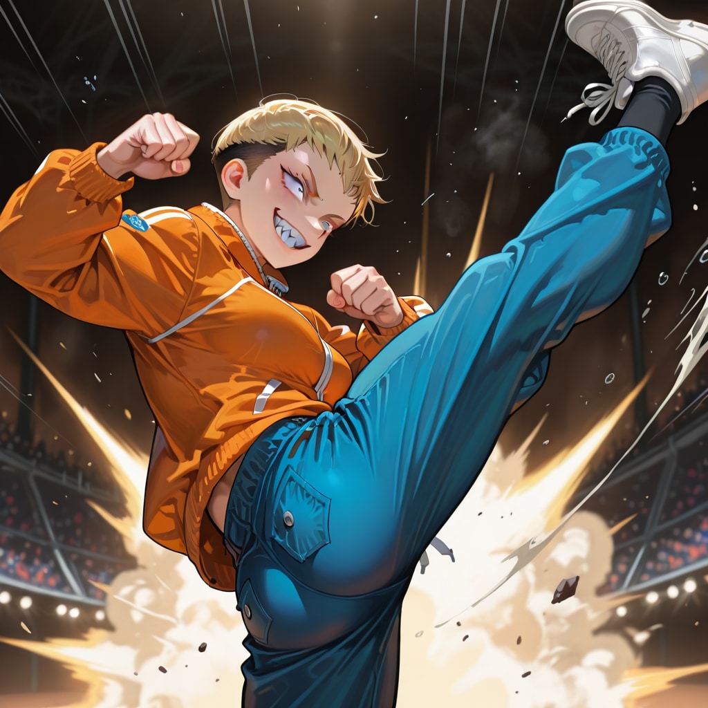 ハイキック！
