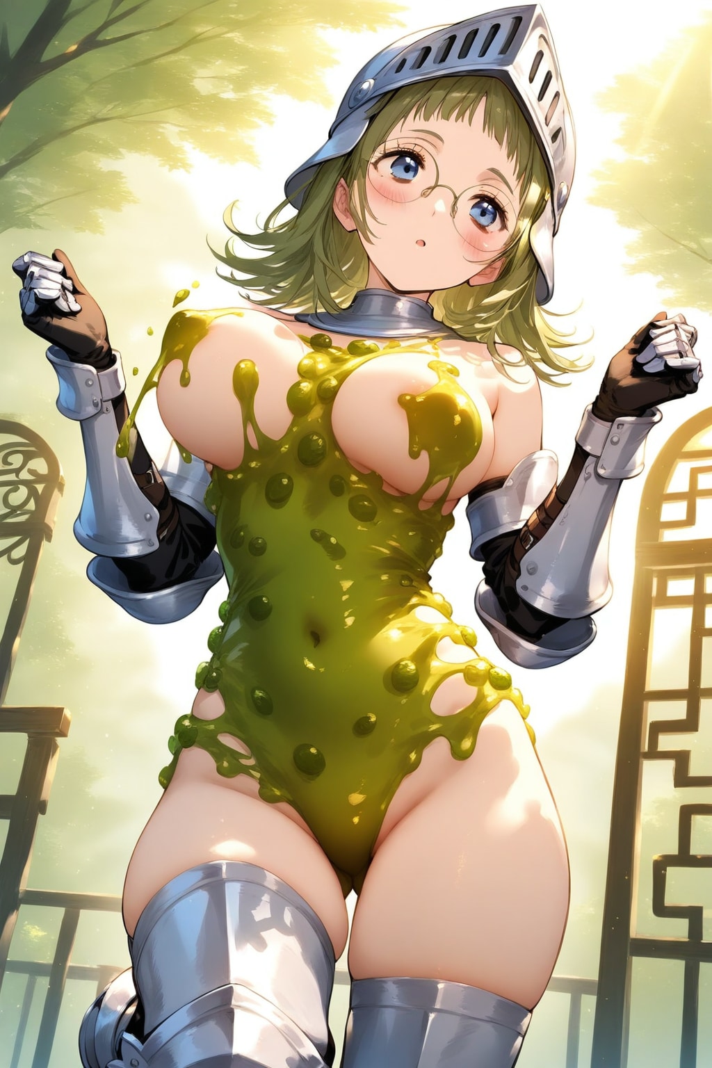 スライムの水着を装備した①