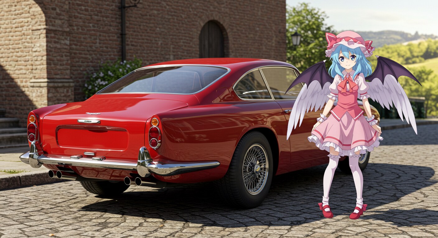 アストンマーティンとレミリア・スカーレット | の人気AIイラスト・グラビア