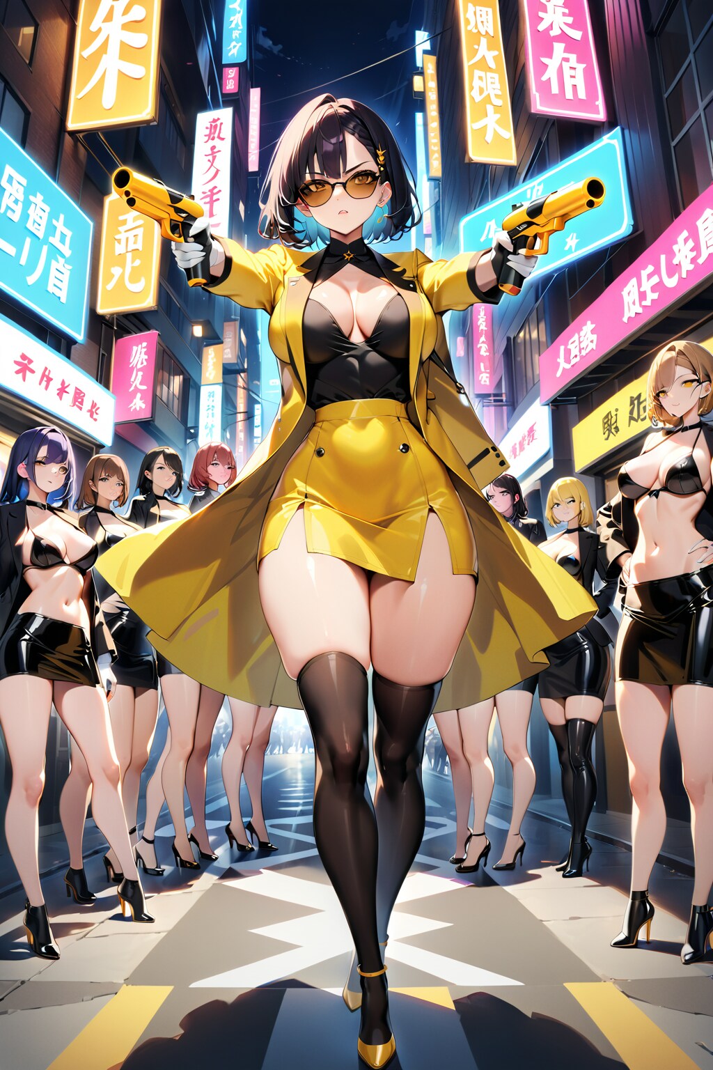 美女集団のボス