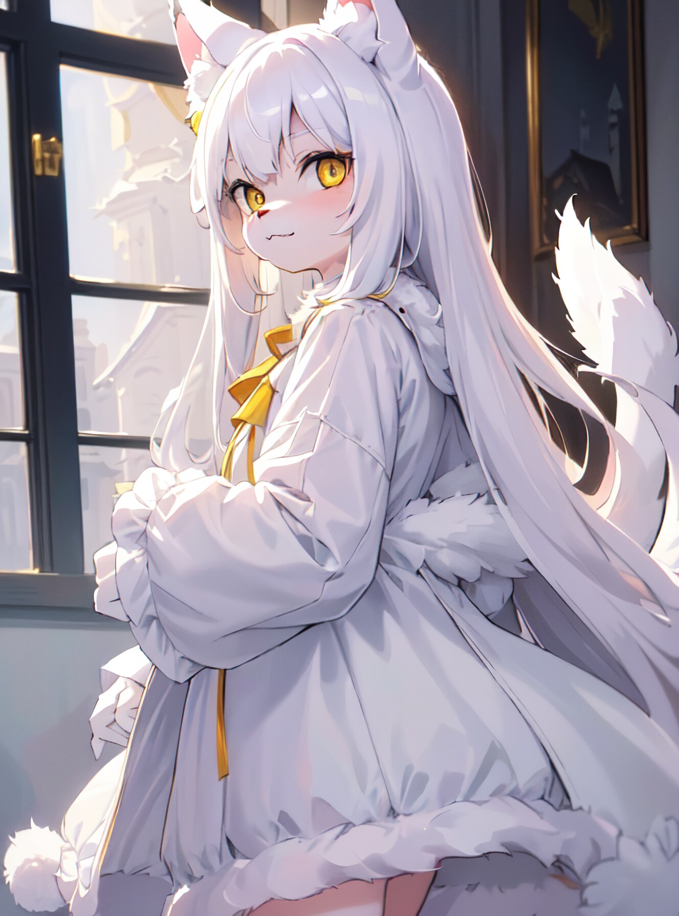 我が家の白猫様