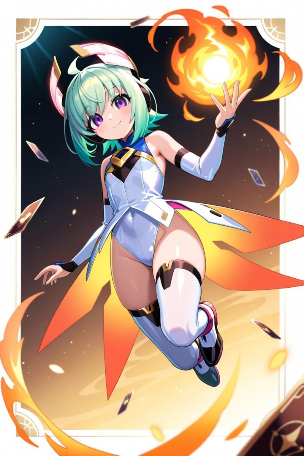 白き 鋼鉄 の イクス　ロロ