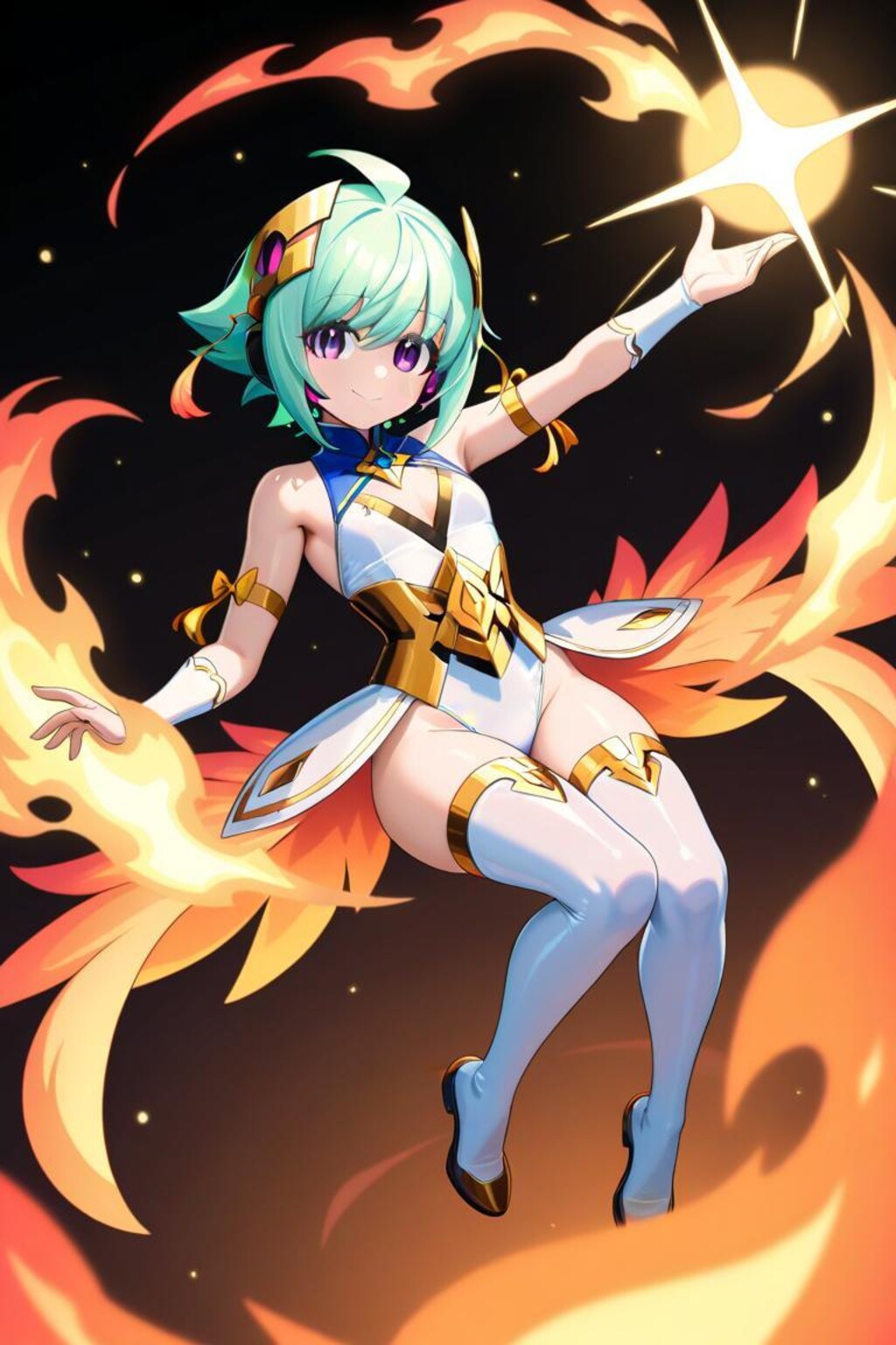 白き 鋼鉄 の イクス　ロロ