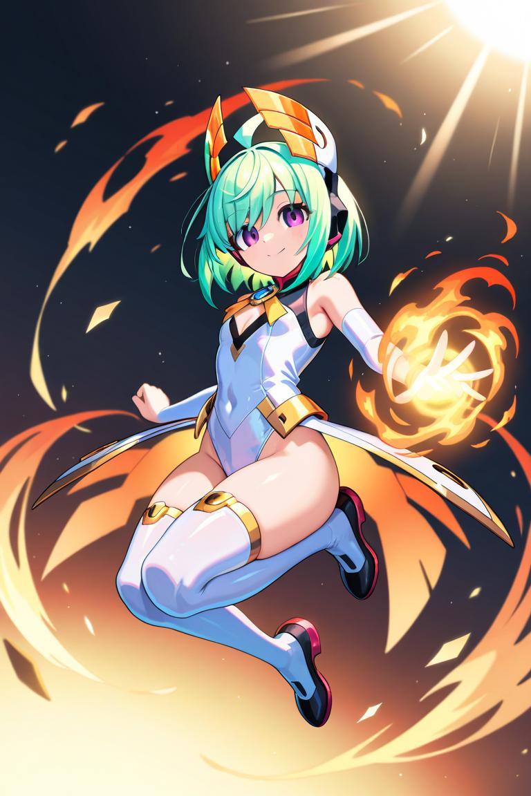 白き 鋼鉄 の イクス　ロロ