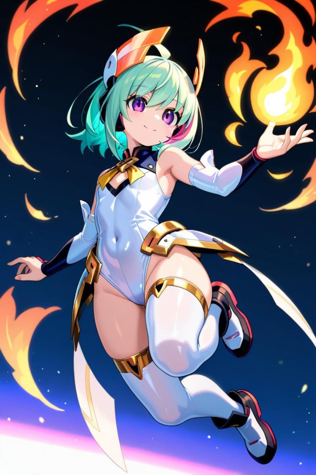 白き 鋼鉄 の イクス　ロロ