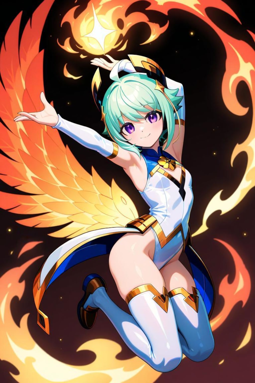 白き 鋼鉄 の イクス　ロロ