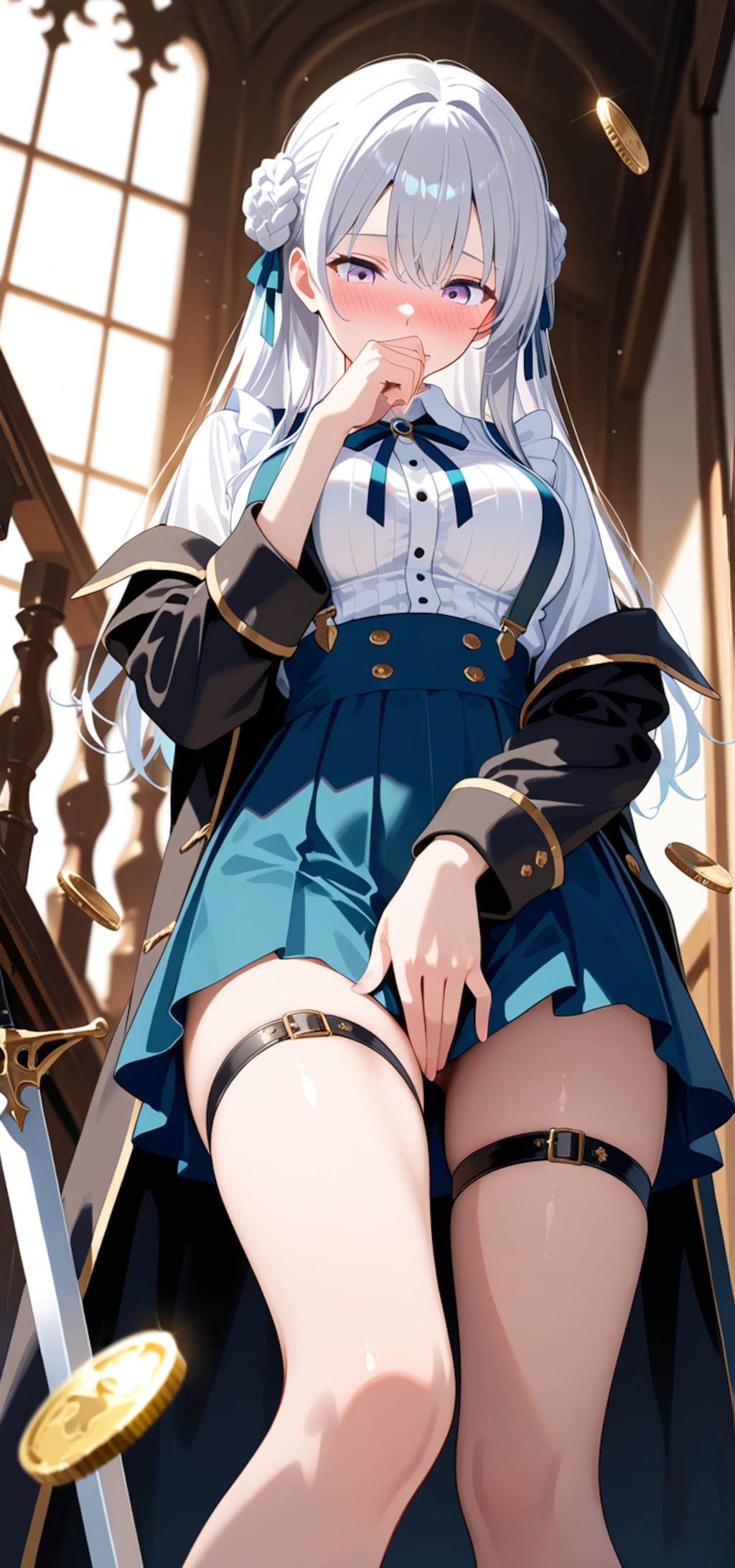 やっぱりこれは…♡　気づいちゃった剣士のお姉さん
