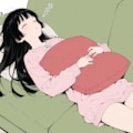 休日、家でだらしなく寝ている妹 3枚目