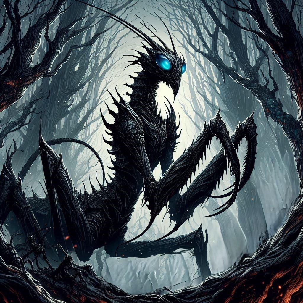 ブラックマンティス | の人気AIイラスト・グラビア