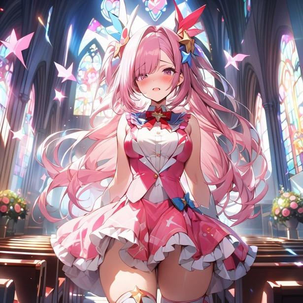 魔法少女結菜(ゆな) | の人気AIイラスト・グラビア