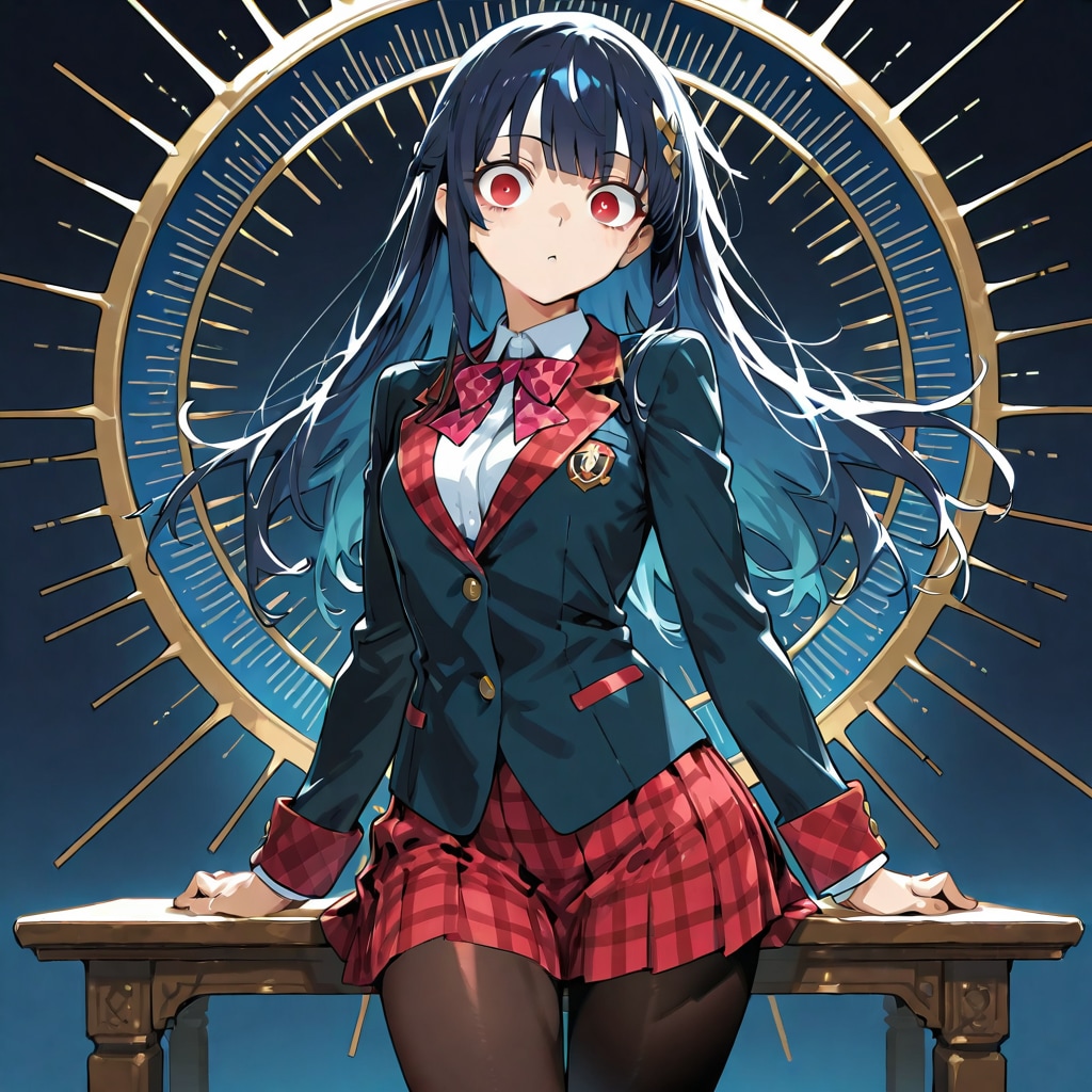 生徒会長の私に何か？