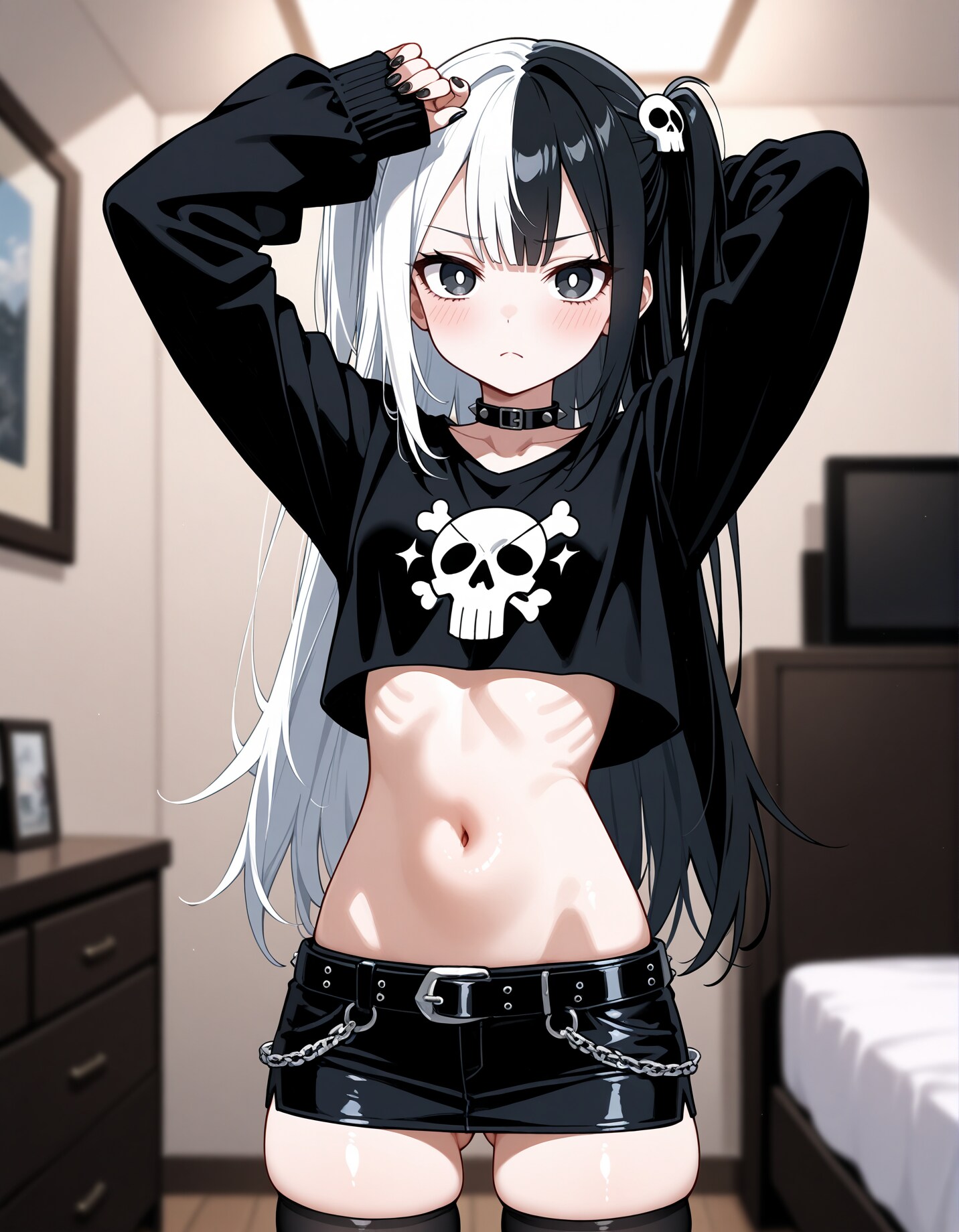 【今日の腹筋】多分新うちの子髑髏ちゃん(仮)