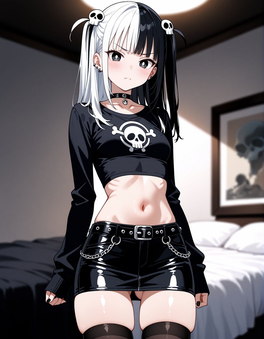 【今日の腹筋】多分新うちの子髑髏ちゃん(仮)