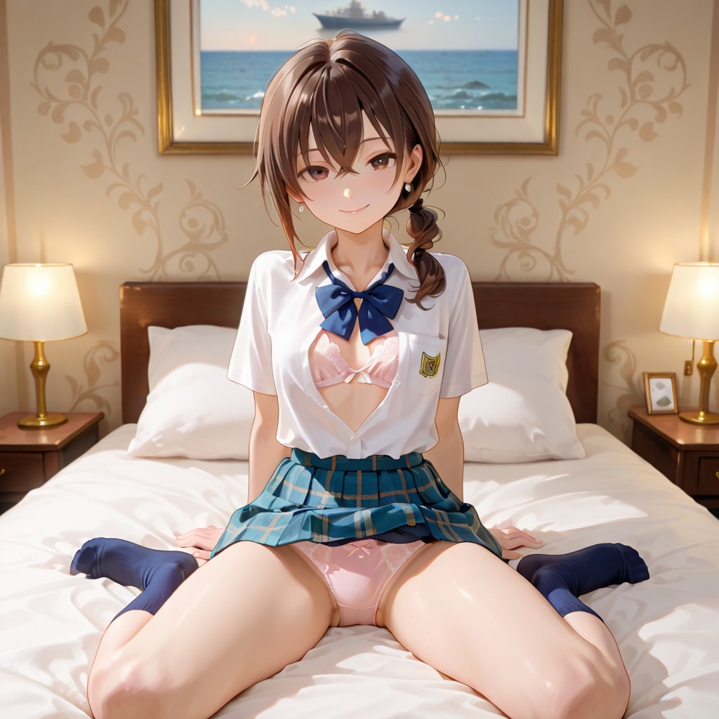 歩美 Summer School Uniform R15 (16)
