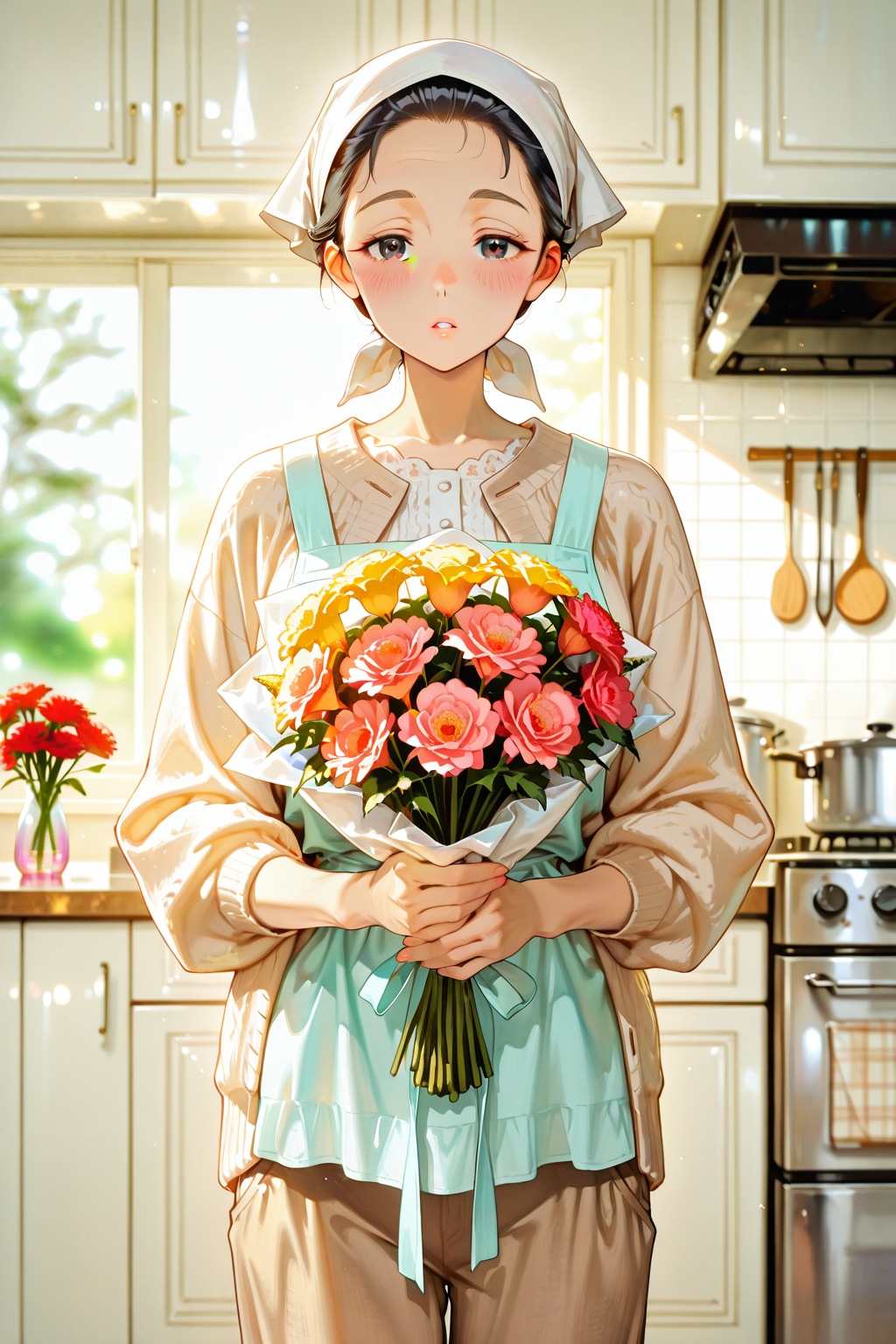 〇〇くん❤️絵梨奈ちゃん❤️ありがとう❤️大事に飾るわね❤️