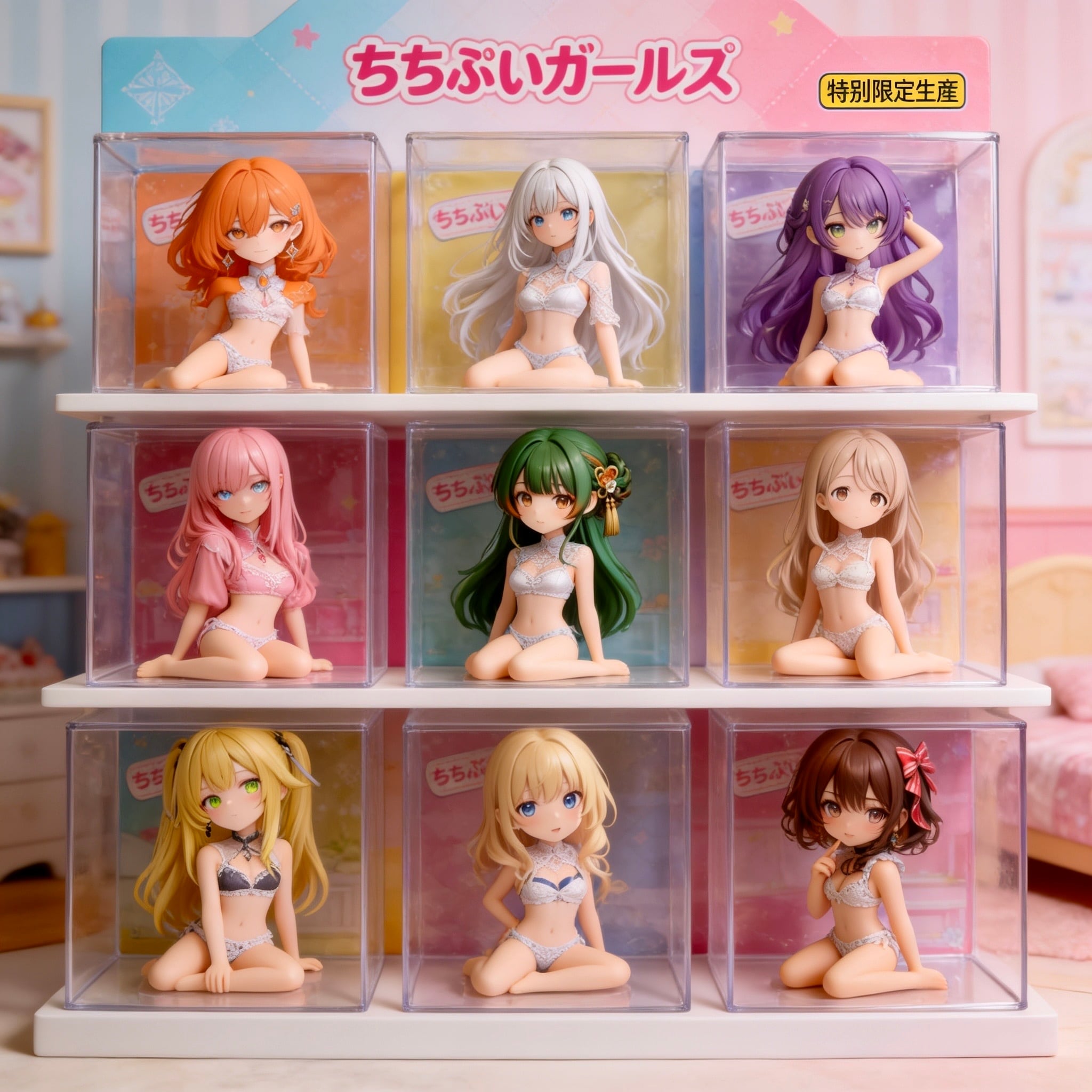 ちちぷいガールズ　ランジェリーVer. 5