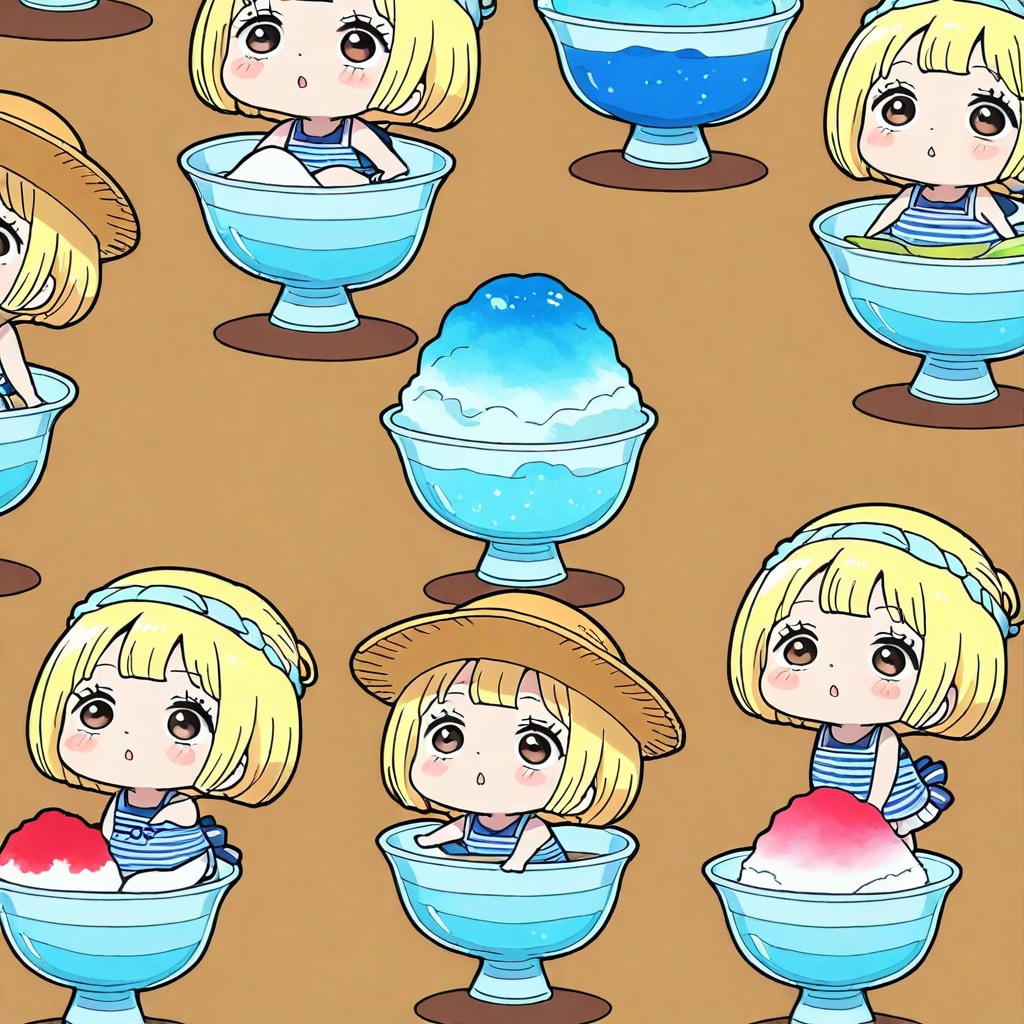 ブルーハワイ/ストロベリー