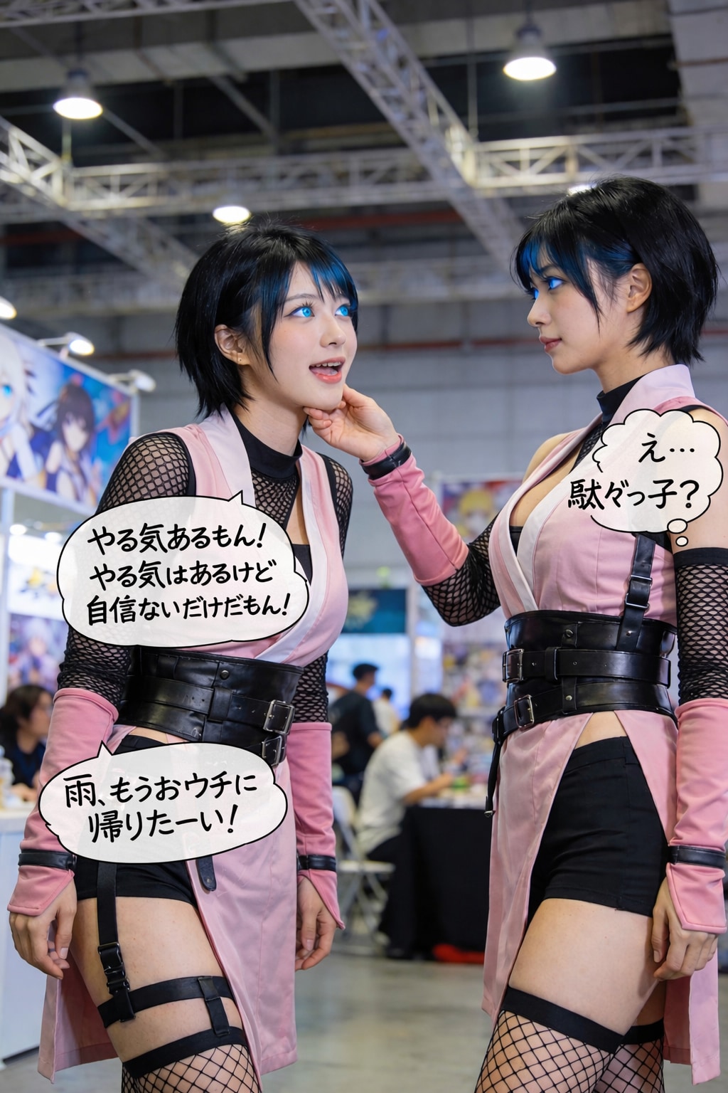 母娘コスプレ②