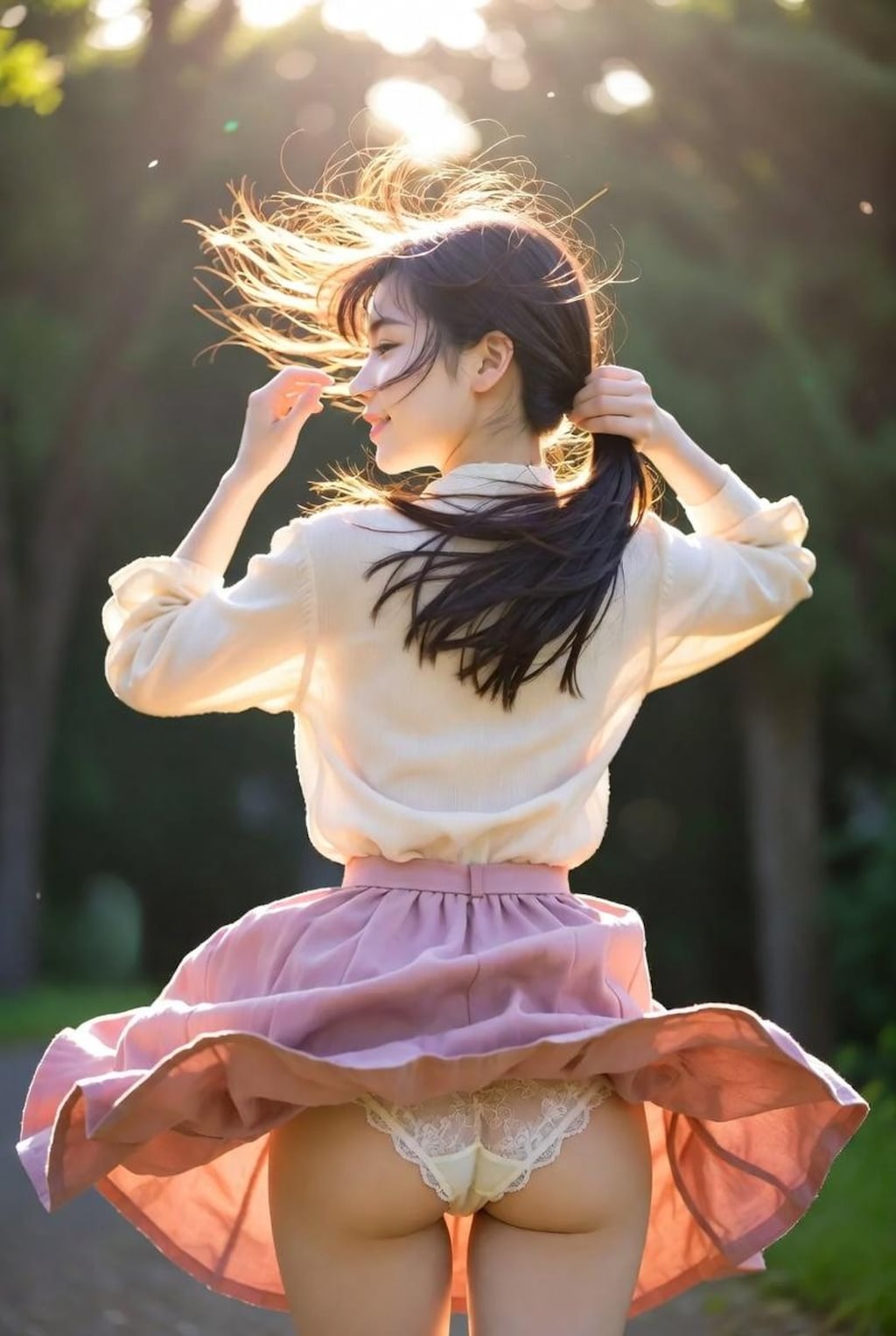 パンチラ
