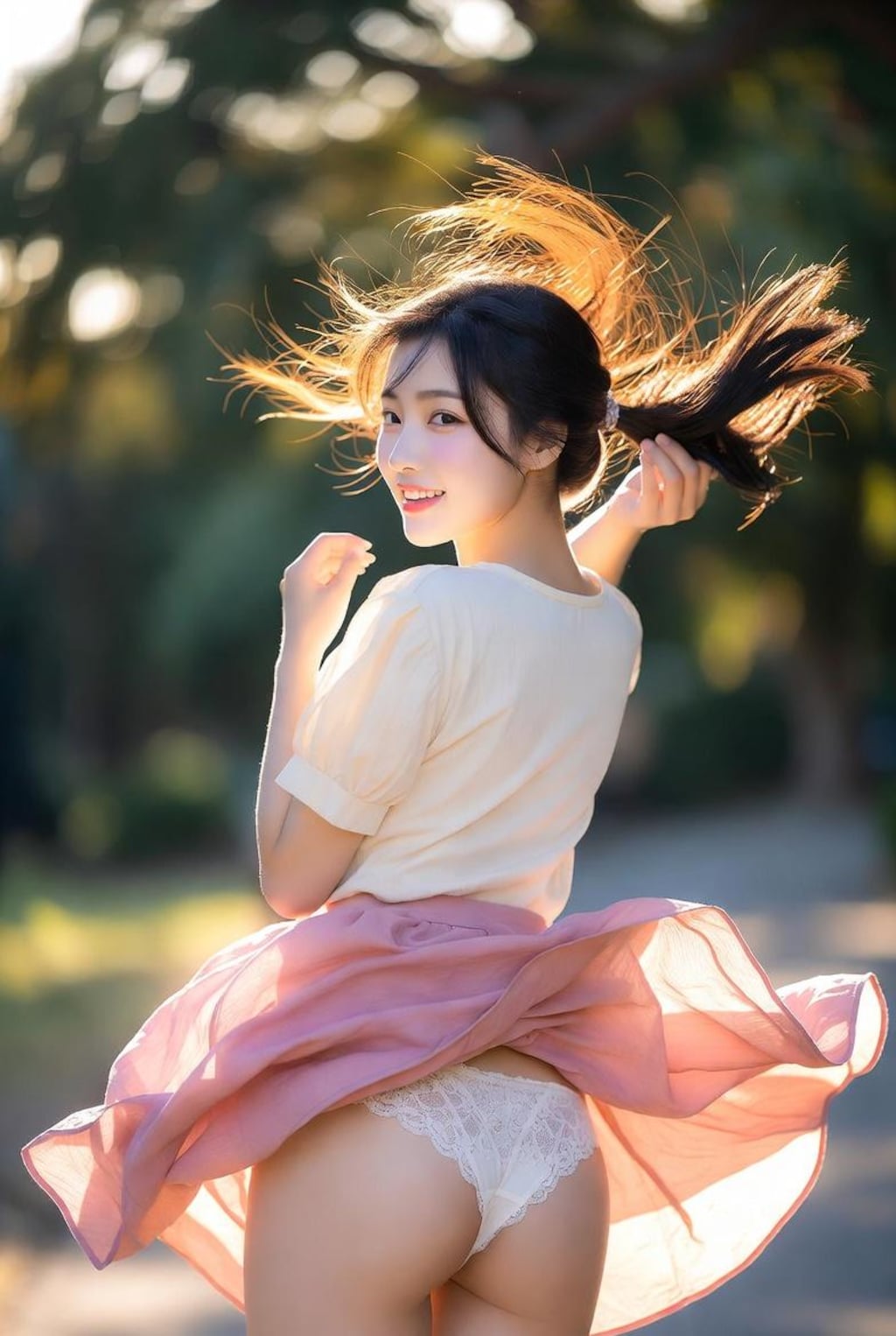 パンチラ