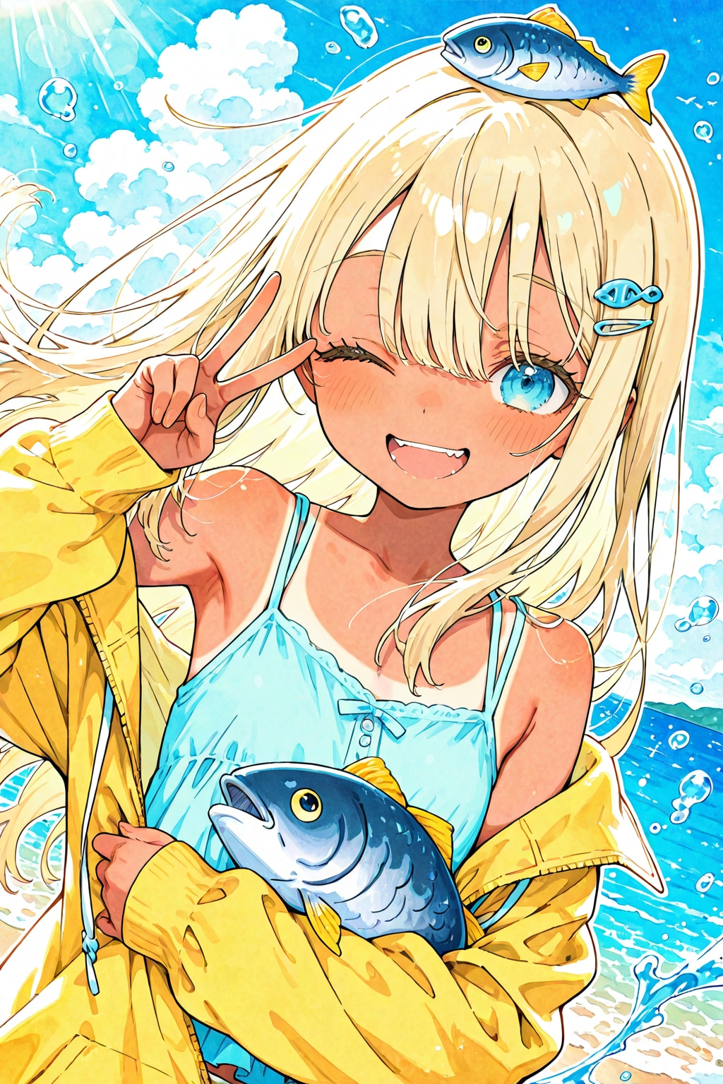 (✌ˆ꒳ ॑ )ｲｪｱ | の人気AIイラスト・グラビア