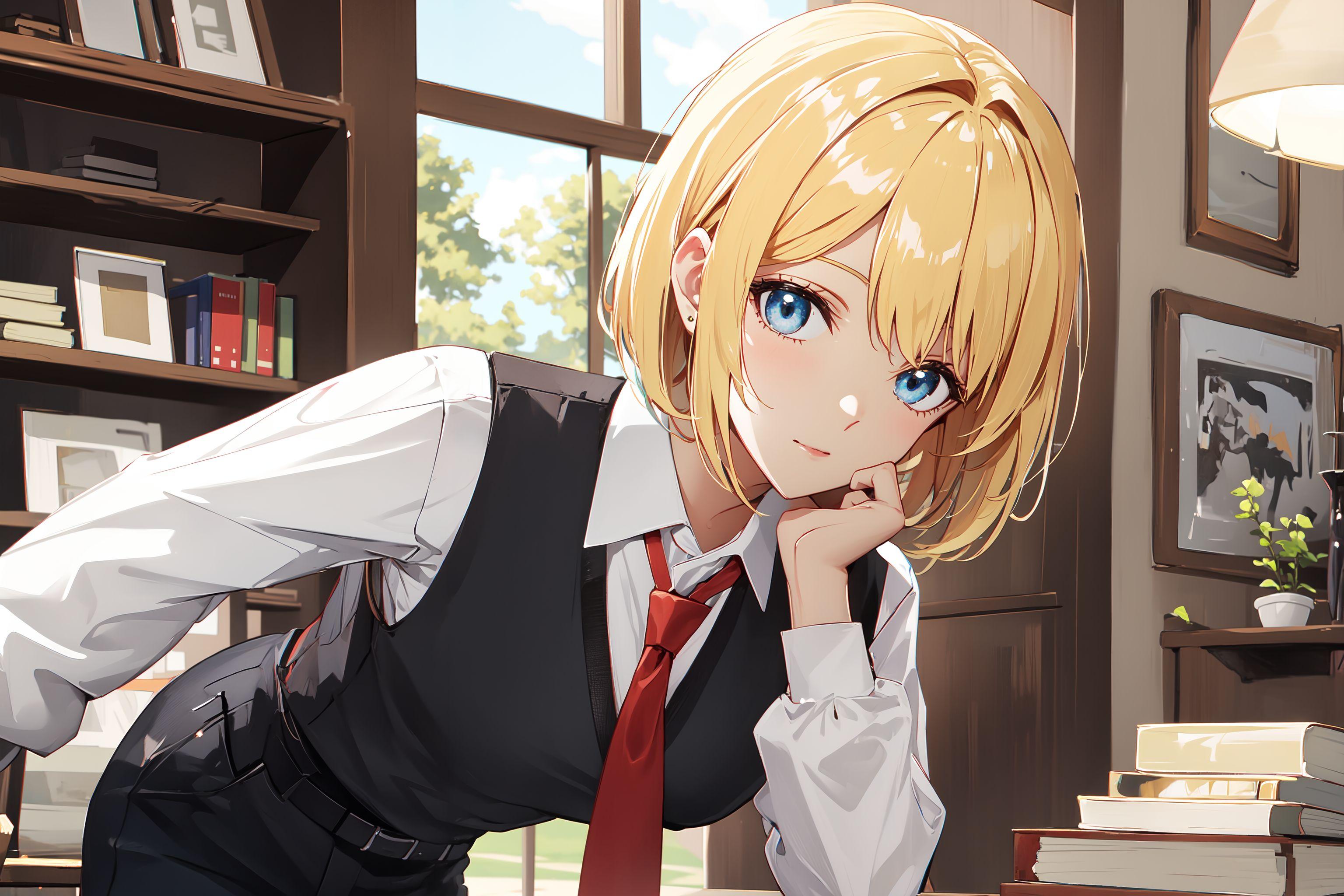 今日の「やけに凛々しい図書館司書」