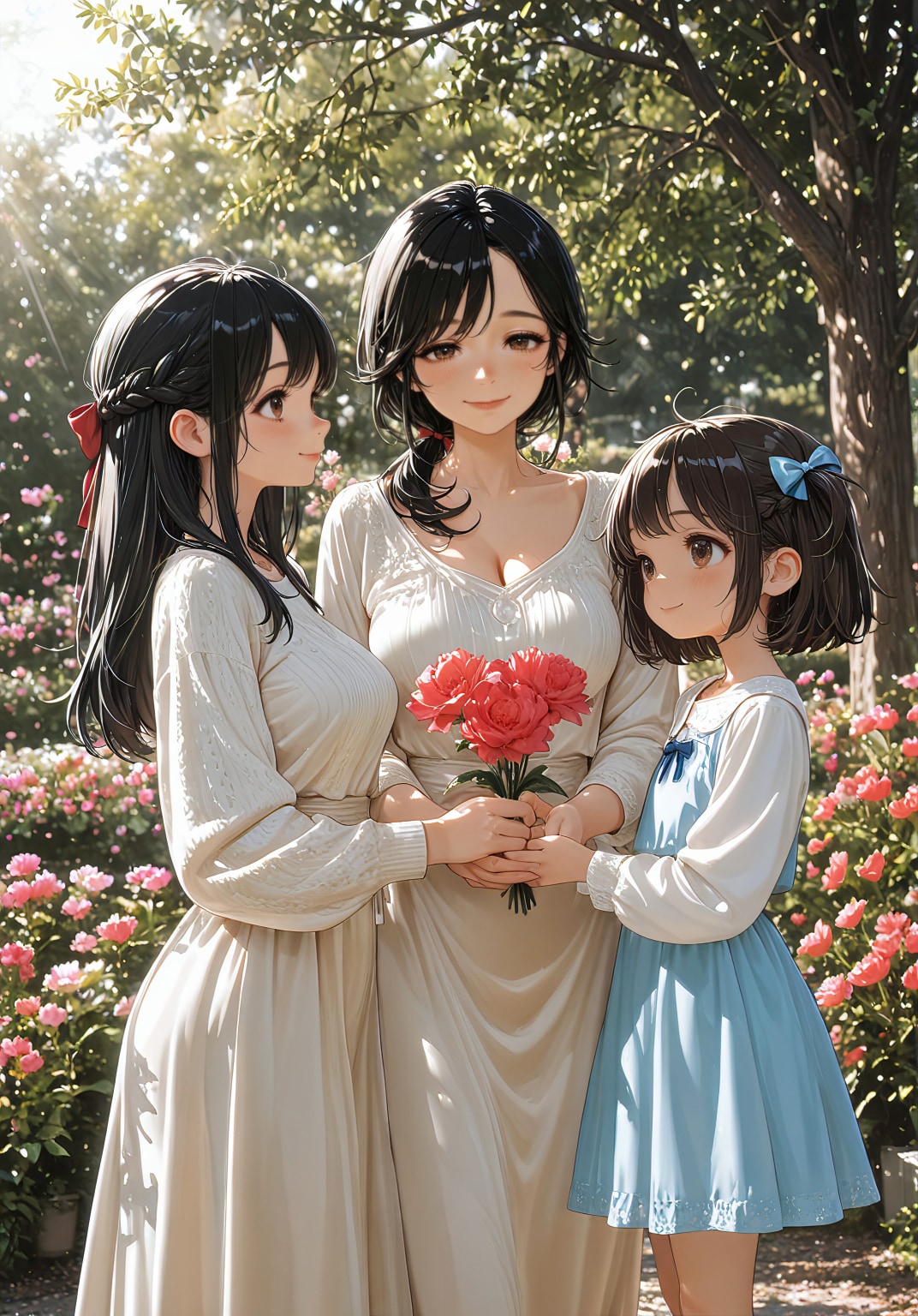 母の日に、ありがとうを花束に