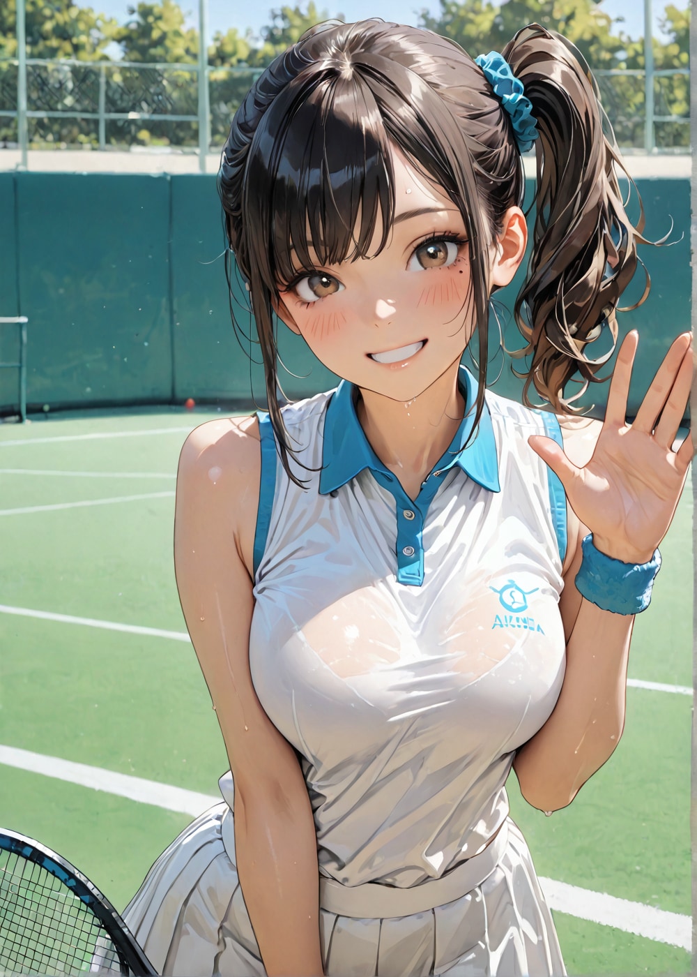 テニス部エースに変態が襲いかかる‼️